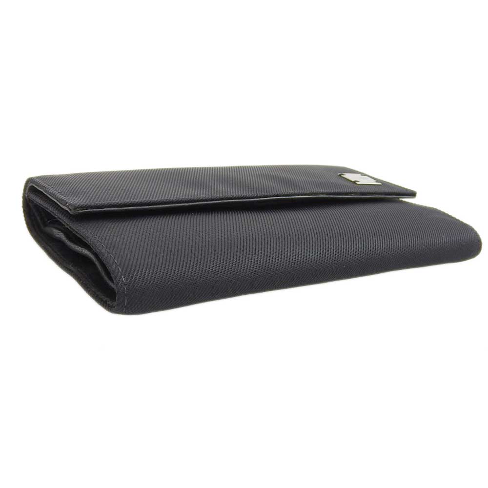 Fendi Logo Trifold Wallet Black