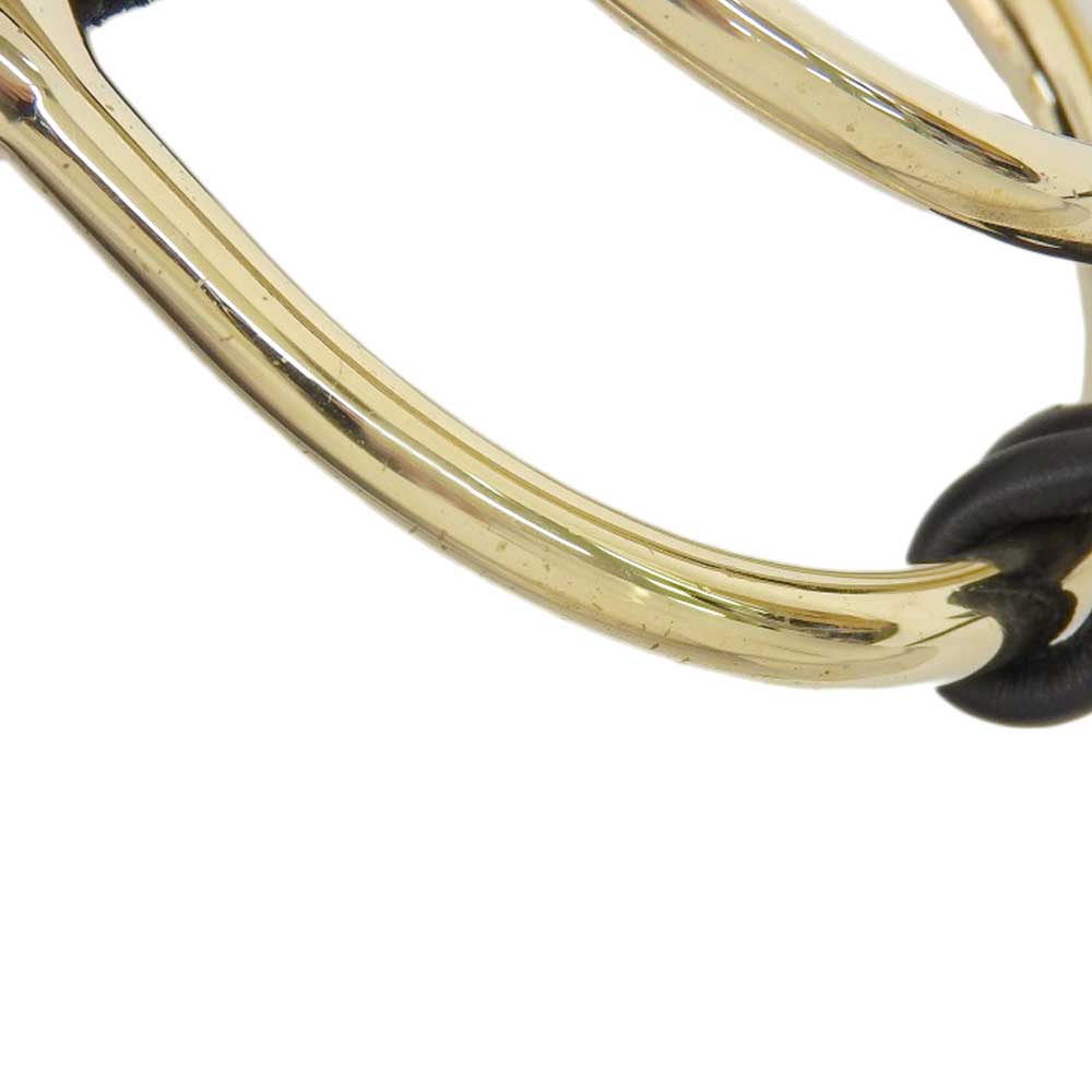 Gucci Suede Wide Belt Black Gold XS