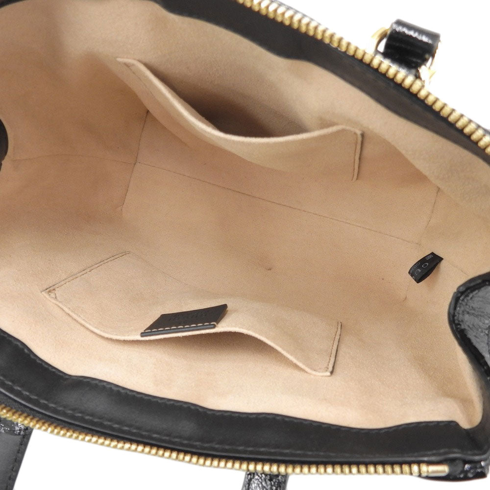 Gucci Ophidia Suede Handbag Black