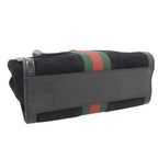 Gucci Ophidia Suede Handbag Black