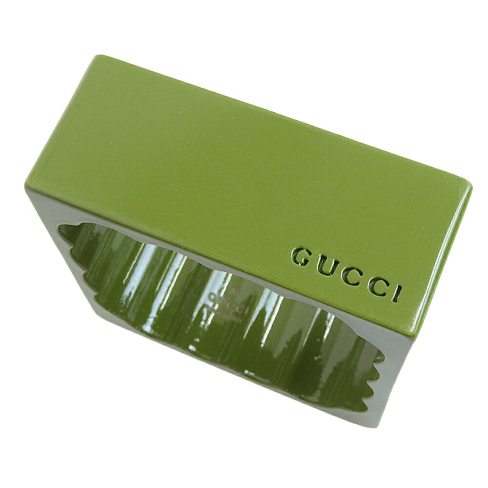 Gucci Olive Green M Bangle