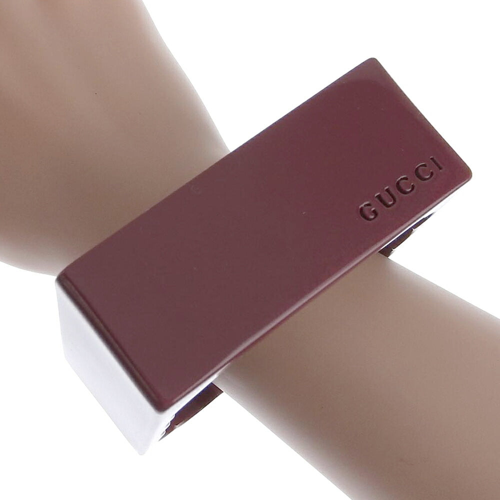 Gucci Wine Red Bangle M Size