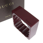 Gucci Wine Red Bangle M Size