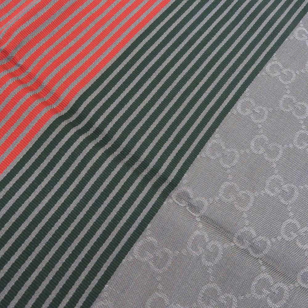 Gucci GG Pattern Cotton Silk Scarf