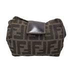 Fendi Canvas Pouch Brown