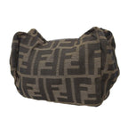 Fendi Canvas Pouch Brown