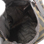 Fendi Canvas Pouch Brown