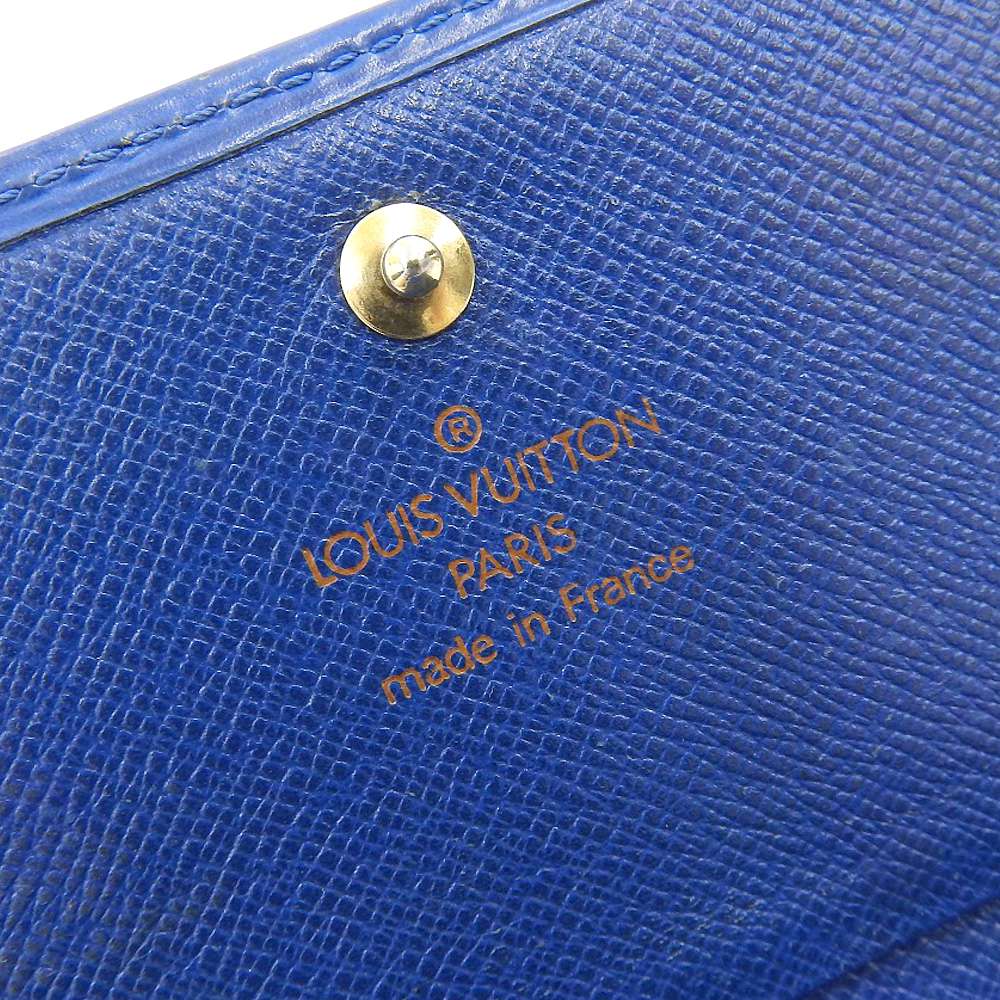 Louis Vuitton Epi Portomonee Bie Tresor Wallet M63505