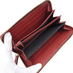 Gucci GG Marmont Leather Long Wallet Red