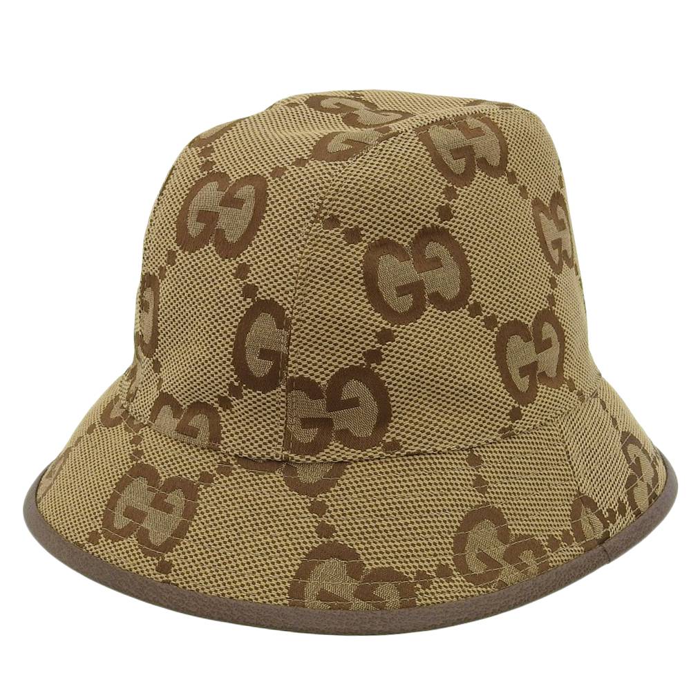 Gucci Jumbo GG Canvas Bucket Hat Unisex