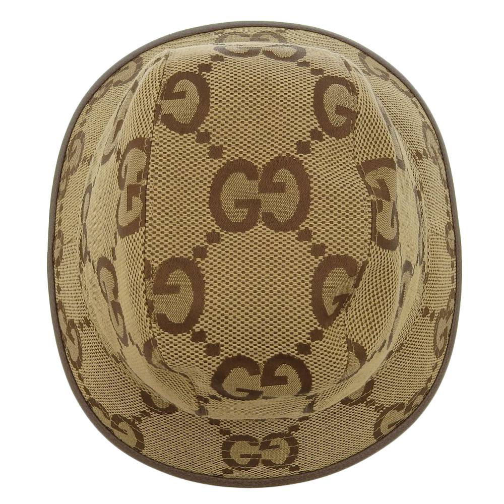Gucci Jumbo GG Canvas Bucket Hat Unisex