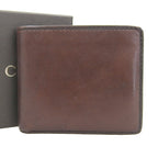 Gucci Leather Bifold Wallet Brown