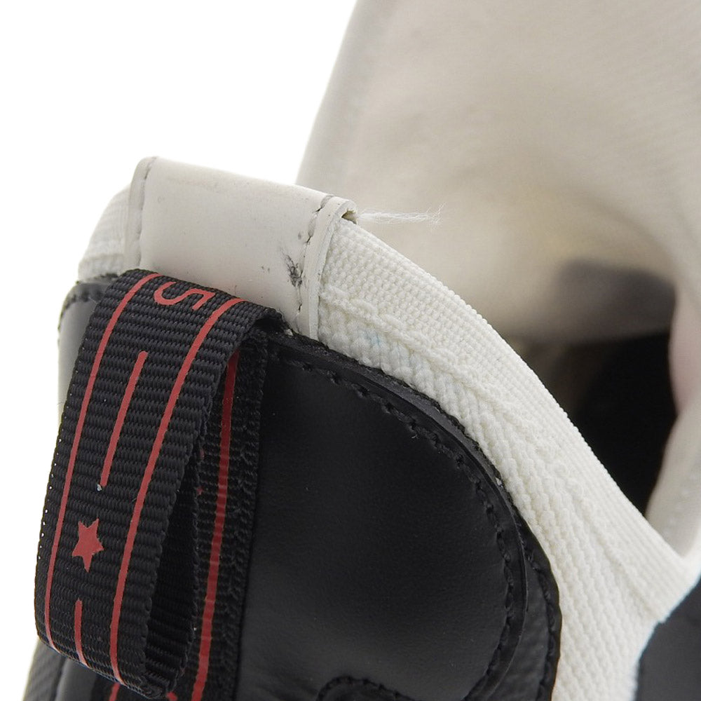 Fendi Canvas Belt Sneakers Black White
