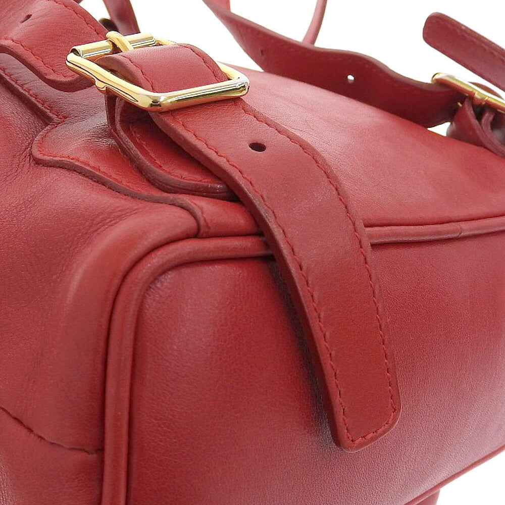 Gucci Bamboo Leather Backpack Vintage