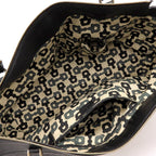 Gucci Leather Boston Handbag Black