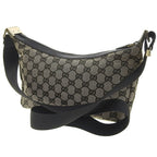 Gucci GG Canvas Shoulder Bag Gray