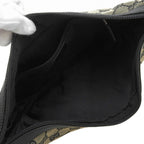 Gucci GG Canvas Shoulder Bag Gray