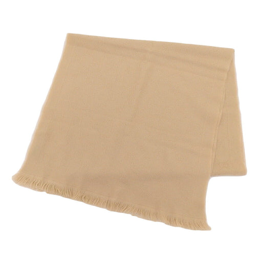 Gucci Wool 100% Interlocking G Logo Scarf Beige