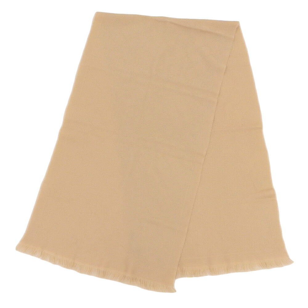 Gucci Wool 100% Interlocking G Logo Scarf Beige