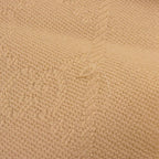 Gucci Wool 100% Interlocking G Logo Scarf Beige