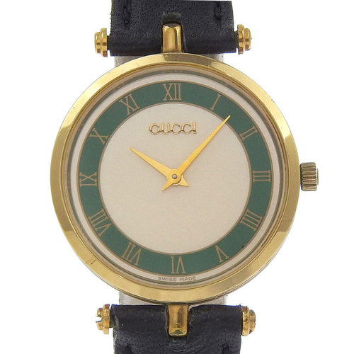 Gucci Quartz Watch GP Leather