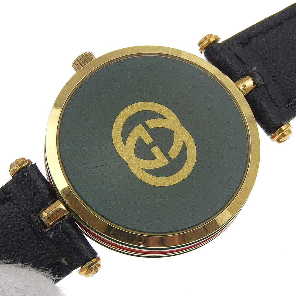 Gucci Quartz Watch GP Leather