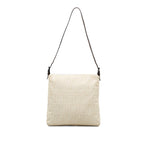 Fendi Zucca Mamma Bucket One Shoulder Bag Handbag 26730 Ivory