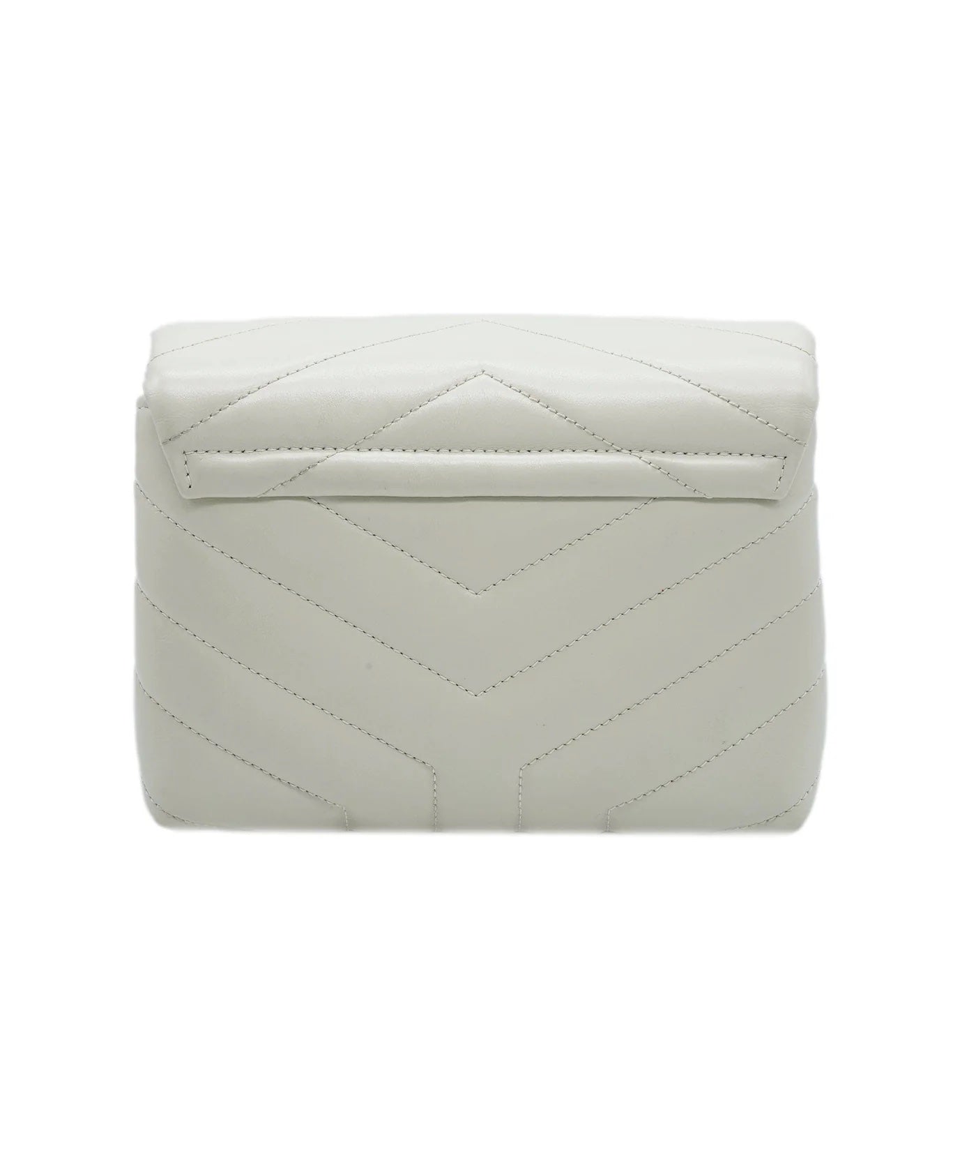 SAINT LAURENT - Blanc Vintage Calfskin Toy Loulou Bag