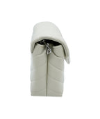 SAINT LAURENT - Blanc Vintage Calfskin Toy Loulou Bag