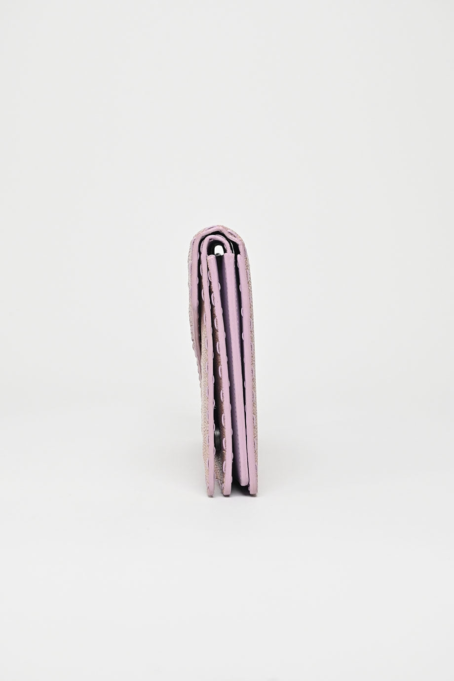 BOTTEGA VENETA Lilac Stingray Leather Envelop Clutch Bag