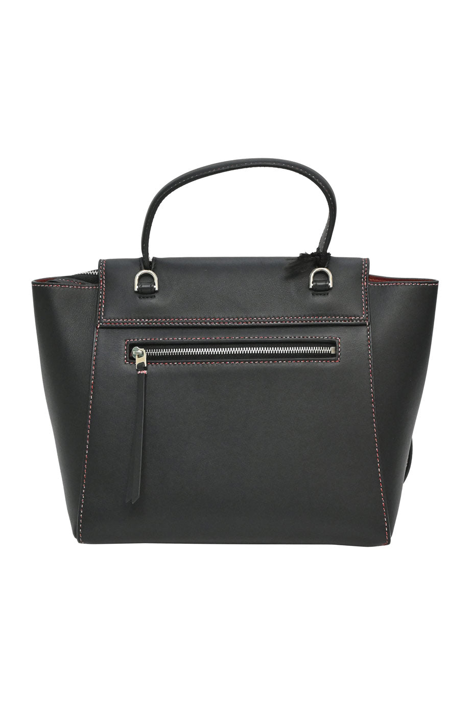 CELINE Black smooth calfskin Micro Stitch Belt Bag