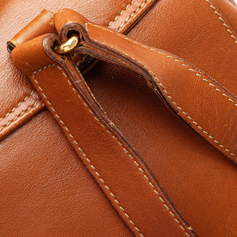 Gucci Bamboo Leather Backpack