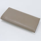 FENDI 8M0251 A18B F0E65 Continental wallet F is Fendi Long wallet with double fold coin purse leather gray Women