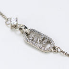 FENDI 8AH428 A44G F035M Orlock Bracelet Bracelet metal silver Women