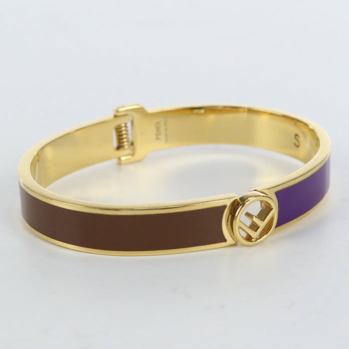 FENDI Bangle F is Fendi bracelet metal gold Women