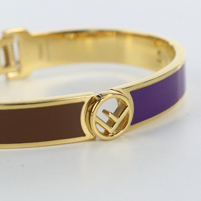 FENDI Bangle F is Fendi bracelet metal gold Women