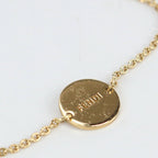 FENDI 8AG761 6DM F0890 Bracelet F is Fendi metal/Rhinestone gold Women