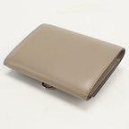 FENDI 8M0217 SME Card Case By the way Business card holder leather beige Women(unisex)