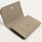 FENDI 8M0217 SME Card Case By the way Business card holder leather beige Women(unisex)
