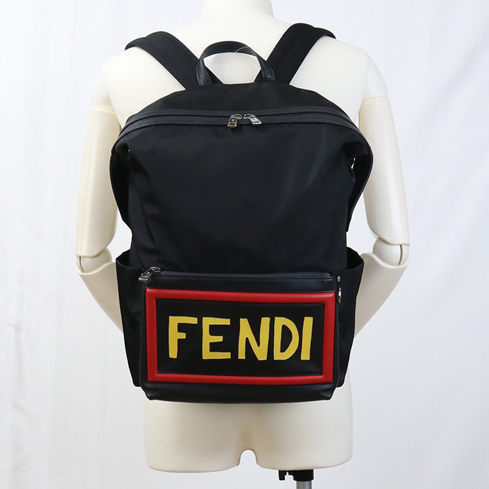 FENDI FE79766 Bag pack Nylon  black mens