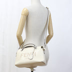 FENDI 8BL146 AC9L Handbag By the Way Medium 2way handbag leather white Women