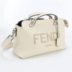 FENDI 8BL146 AC9L Handbag By the Way Medium 2way handbag leather white Women