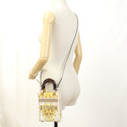 FENDI 8BS051 Tote Bag FENDACE Mini Sunshine Shopper Versace collaboration Calf leather Multicolor Wome