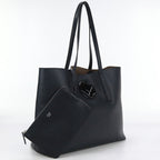 FENDI FE82061 Tote Bag Tote Bag leather black Women