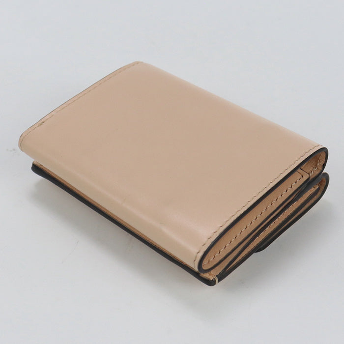 FENDI 8M0395 Tri-fold wallet Fendi Micro Mini Wallet Calf leather pink Women