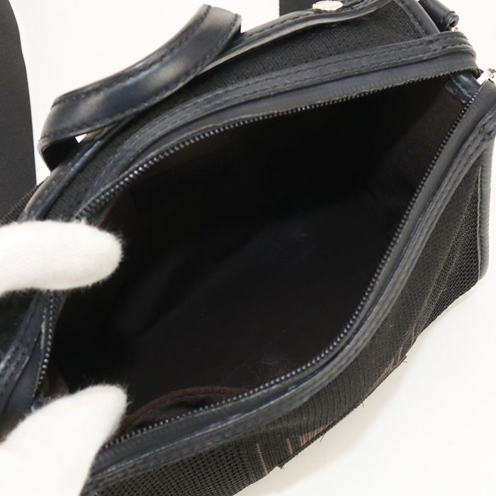 FENDI FE82201 2WAY handbag  canvas  black Women