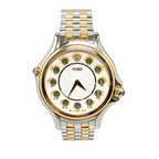 Fendi Crazy Carats 1P Diamond Quartz Watch 10500L Stainless Steel