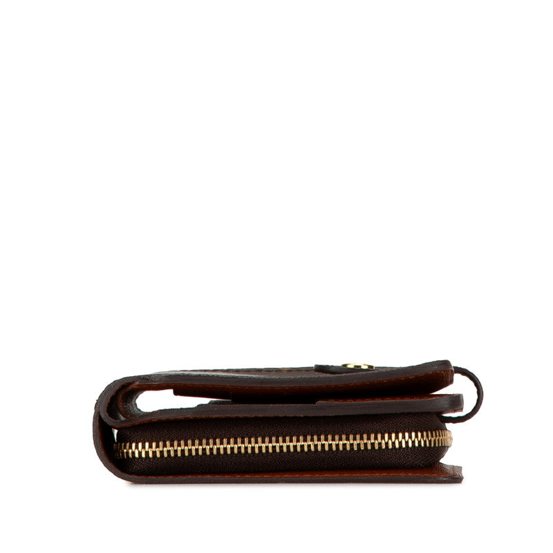 Louis Vuitton Monogram Compact Zip Bifold Wallet M61667