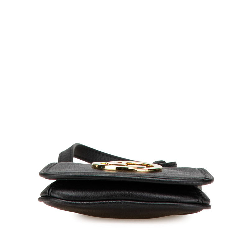 Gucci Blondie Interlocking G Leather Shoulder Wallet