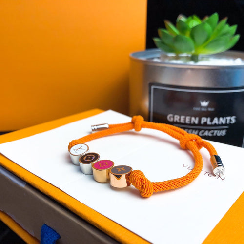 Louis Vuitton 4 MOTIF SILVER BRACELET